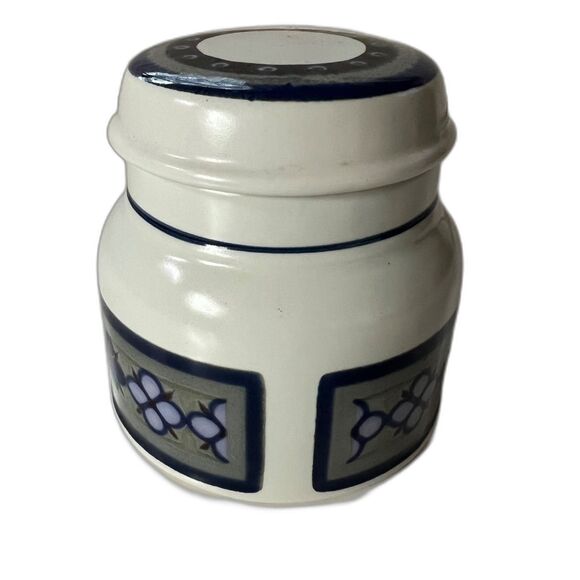 Royal Doulton Tangier Lidded Sugar Jar Bowl Lambeth Stoneware Collection England - Picture 2 of 7